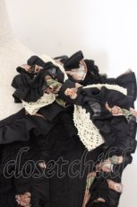 画像3: MONO GIRL / Rothenburg Bearジャンパースカート  クロ O-26-01-24-060-EL-OP-IG-OS (3)