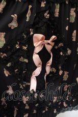 画像4: MONO GIRL / Rothenburg Bearジャンパースカート  クロ O-26-01-24-060-EL-OP-IG-OS (4)