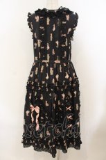 画像6: MONO GIRL / Rothenburg Bearジャンパースカート  クロ O-26-01-24-060-EL-OP-IG-OS (6)