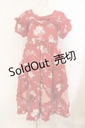 Little Plum / ストロベリーブーケロリィタドレス S アカ O-26-01-24-061-EL-OP-IG-OS