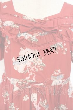 画像2: Little Plum / ストロベリーブーケロリィタドレス S アカ O-26-01-24-061-EL-OP-IG-OS