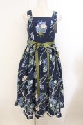 Rose Sunset / My Clematis ジャンパースカート S ネイビー O-26-01-24-062-PU-OP-IG-OS