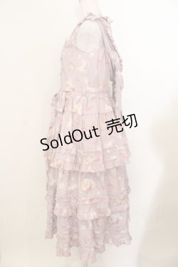 画像4: Cotton Rabbit / リスとウサギのジャンパースカート S ピンク O-26-01-24-063-EL-OP-IG-OS