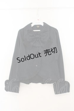 画像1: ALICE and the PIRATES / マッドハッターブラウス  クロ O-26-01-24-065-PA-BL-IG-OS