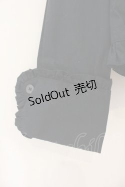 画像3: ALICE and the PIRATES / マッドハッターブラウス  クロ O-26-01-24-065-PA-BL-IG-OS