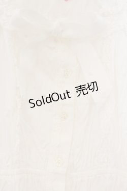 画像2: BABY,THE STARS SHINE BRIGHT / 姫袖ウエストシャーリングブラウス  シロ O-26-01-24-068-BA-BL-IG-OS