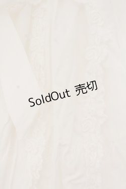 画像3: BABY,THE STARS SHINE BRIGHT / 姫袖ウエストシャーリングブラウス  シロ O-26-01-24-068-BA-BL-IG-OS