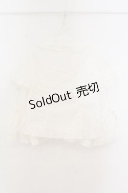 画像4: Angelic Pretty / ケープ付姫袖ブラウス【旧タグ】  シロ O-26-01-24-071-AP-BL-IG-OS