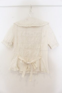 画像4: metamorphose / Lace up doll あみあげ（ミニ） セット ブラウス単品  生成り O-26-01-24-073-ME-BL-IG-OS