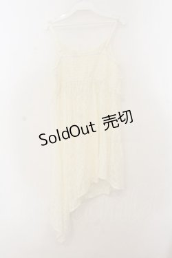 画像3: axes femme / チュニック丈レースキャミ F キナリ O-26-01-24-076-AX-TO-OW-ZT007