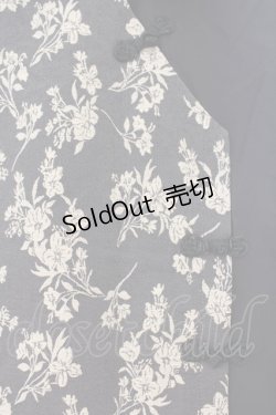 画像2: axes femme / ジャカード×チャイナブラウス F コン O-26-01-24-086-AX-BL-OW-ZT003