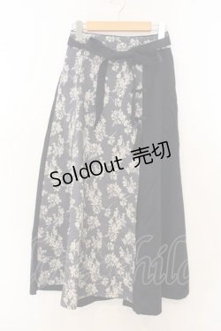 画像1: axes femme / ジャカード×チャイナスカート F コン O-26-01-24-087-AX-SK-OW-ZT014