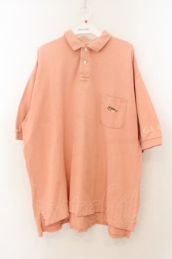 画像1: Karl Helmut / 虎刺繍ポロシャツ  ピンク O-26-01-24-091-EL-BL-YM-OS