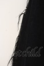 画像3: h.NAOTO / 異素材ランダムスカート  ブラック O-26-01-24-010-HN-SK-IG-OS (3)