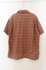 画像2: Karl Helmut / 開襟チェックシャツ  ブラウン系 O-26-01-24-092-EL-BL-YM-ZT003 (2)