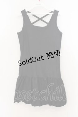 画像1: Na+H / MCタンクワンピース  ブラック O-26-01-24-011-PU-OP-IG-OS