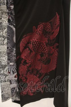 画像4: Qutie Frash / インナーチュニック  ブラック×シルバー×レッド O-26-01-24-016-QU-TO-IG-OS