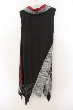 画像5: Qutie Frash / インナーチュニック  ブラック×シルバー×レッド O-26-01-24-016-QU-TO-IG-OS