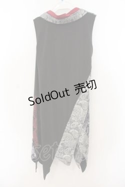画像5: Qutie Frash / インナーチュニック  ブラック×シルバー×レッド O-26-01-24-016-QU-TO-IG-OS