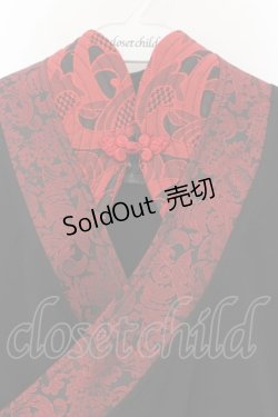 画像2: Qutie Frash / 着物カシュクールインナー  ブラック O-26-01-24-019-QU-TO-OW-OS