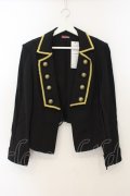 Qutie Frash / ナポレオンジャケット F ブラック O-26-01-24-021-QU-JA-OW-OS