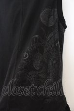 画像5: Qutie Frash / ポーチ付きミリタリーベスト  ブラック O-26-01-24-022-QU-TO-OW-ZY (5)