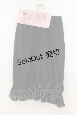 画像2: m petit by misako / ECAM5ブスソリボンJ ドロワーズ L~LL クロ O-26-01-24-027-LO-PA-IG-OS