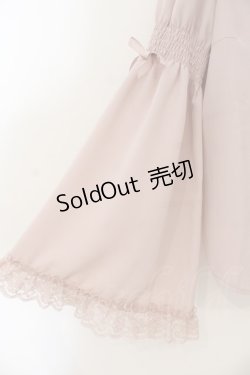 画像3: Secret Honey / パール襟フリルレース長袖ブラウス 2 ピンク O-26-01-24-028-CA-BL-OW-OS