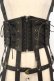画像2: ATELIER PIERROT / Baroque Cage Corset Harness コルセットハーネス  ブラック O-26-01-26-023-EL-TO-YM-OS (2)