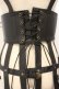 画像5: ATELIER PIERROT / Baroque Cage Corset Harness コルセットハーネス  ブラック O-26-01-26-023-EL-TO-YM-OS (5)