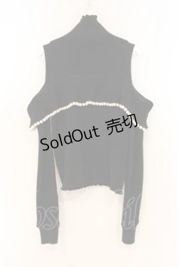 画像4: Ank Rouge / パールオフショルニット  クロ O-26-01-26-024-CA-TO-IG-OS