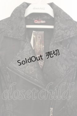 画像2: Qutie Frash / ライダースロングベスト F ブラック O-26-01-26-026-QU-TO-OW-OS