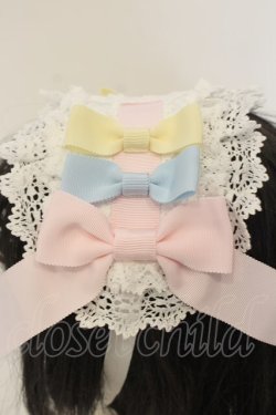 画像4: BABY,THE STARS SHINE BRIGHT / Le ruban d' ombre a trois couchesヘッドドレス  オフシロ O-26-01-26-003-BA-AC-OW-OS