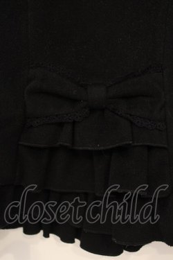 画像4: axes femme kawaii / バックフリルショートコート M クロ O-26-01-26-037-AX-CO-OW-OS