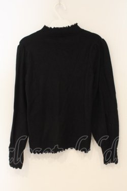 画像2: axes femme / マシンウォッシャプルニット F クロ O-26-01-26-051-AX-TO-OW-OS