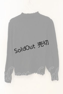 画像2: axes femme / マシンウォッシャプルニット F クロ O-26-01-26-051-AX-TO-OW-ZT0130R