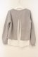 画像2: axes femme / レイヤード風ニット F グレー O-26-01-26-053-AX-TO-OW-OS (2)