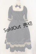 Victorian maiden / クラシカルドールハーフスリーブロングドレス グローバルサイズ サファイア O-26-01-26-007-CL-OP-OW-OS