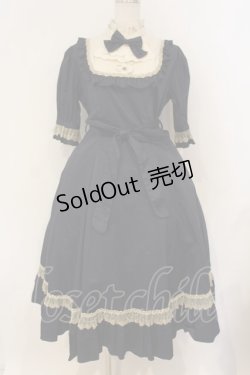 画像1: Victorian maiden / クラシカルドールハーフスリーブロングドレス グローバルサイズ サファイア O-26-01-26-007-CL-OP-OW-OS