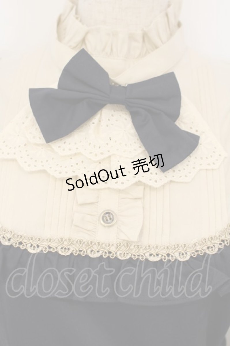 画像2: Victorian maiden / クラシカルドールハーフスリーブロングドレス グローバルサイズ サファイア O-26-01-26-007-CL-OP-OW-OS (2)