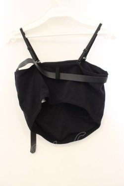 画像2: Millor TOKYO / ベルトデザインチューブトップ  クロ O-26-01-26-065-LO-TO-IG-OS