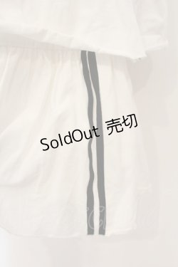 画像2: Whinny / ニートドレッシングスカート  シロ×クロ O-26-01-26-067-PU-SK-IG-OS