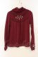 画像1: axes femme / ガーデンタートルインナープルオーバー M ワイン O-26-01-26-076-AX-TO-IG-OS (1)