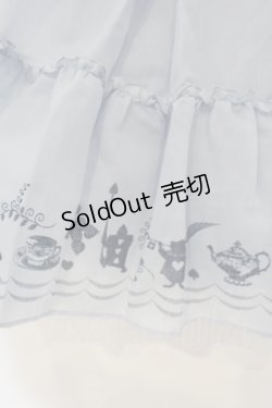 画像2: Secret Honey / ティータイムワンピース（Alice in Wonderland ver.） 2 サックス O-26-01-26-082-CA-OP-OW-OS