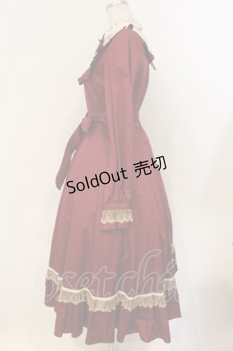 画像4: Victorian maiden / クラシカルドールロングドレス  ボルドー O-26-01-26-008-CL-OP-OW-OS (4)