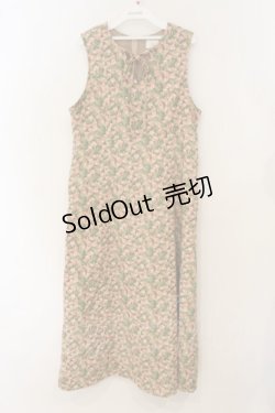 画像1: merry jenny / tulipリボンワンピース F ピンク O-26-01-26-090-LO-OP-OW-ZT562