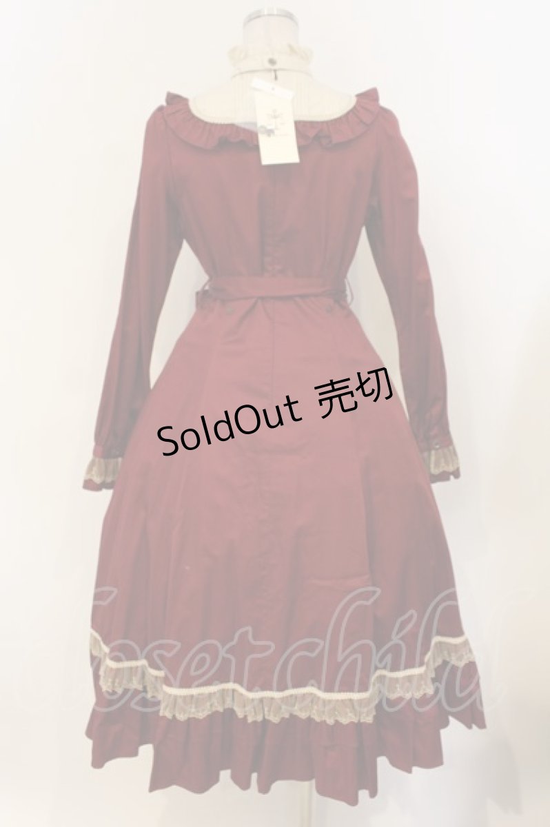 画像5: Victorian maiden / クラシカルドールロングドレス  ボルドー O-26-01-26-008-CL-OP-OW-OS (5)