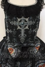 画像2: Royal Princess Alice / いばら姫　粟木こぼねコラボ　ジャンパースカート  クロ O-26-01-26-009-LO-OP-OW-OS (2)