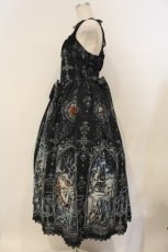 画像4: Royal Princess Alice / いばら姫　粟木こぼねコラボ　ジャンパースカート  クロ O-26-01-26-009-LO-OP-OW-OS (4)