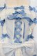 画像2: BABY,THE STARS SHINE BRIGHT / Ribbon ribbon blooms ジャンパースカート  サックス O-26-01-26-012-BA-OP-OW-OS (2)